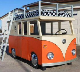 Volkswagen Bus-Style Bunk Bed a Dream Come True