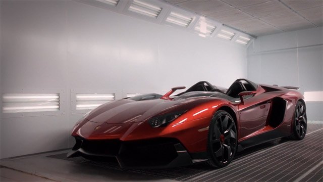 Making of The Lamborghini Aventador J – Video
