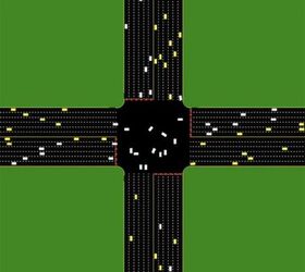 watch how autonomous cars would affect intersections video