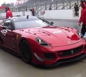 Ferrari 599XX Evoluzione First Laps At Suzuka Circuit- Video