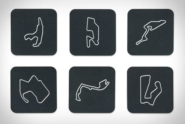 Race Track Coasters Are a Must Have for Race Enthusiasts