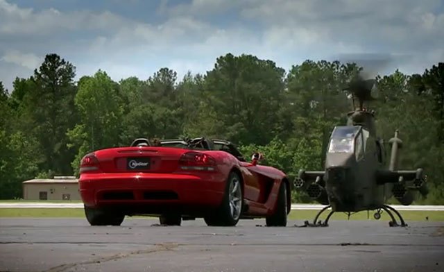 It's Viper Versus Cobra Attack Helicopter On Top Gear USA
