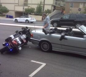 California Man VS Motorcycle Cop, Bizarre Case