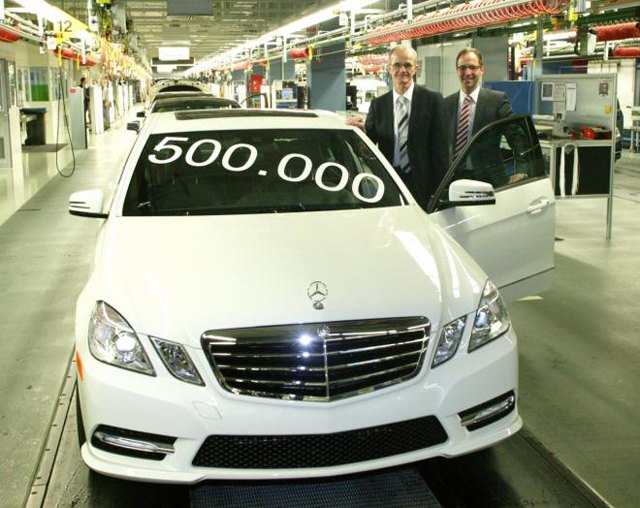Mercedes-Benz E-Class 500,000th Unit Produced