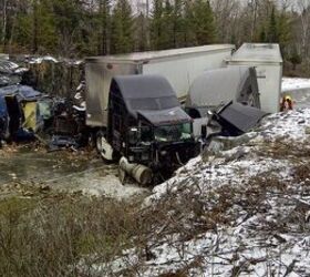 Millions in Money and Candy Spilled on Canadian Highway