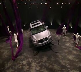 infiniti jx and cirque du soleil stream acrobatic performance video