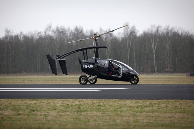 pal v flying car makes successful maiden flight