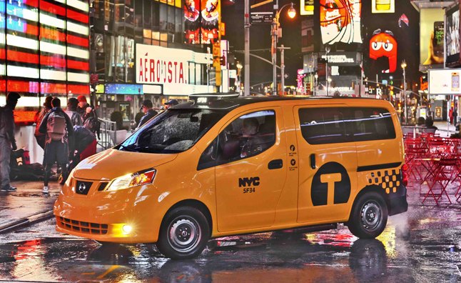 Nissan Reveals Production Spec NV200 Yellow Cab: 2012 New York Auto Show Preview