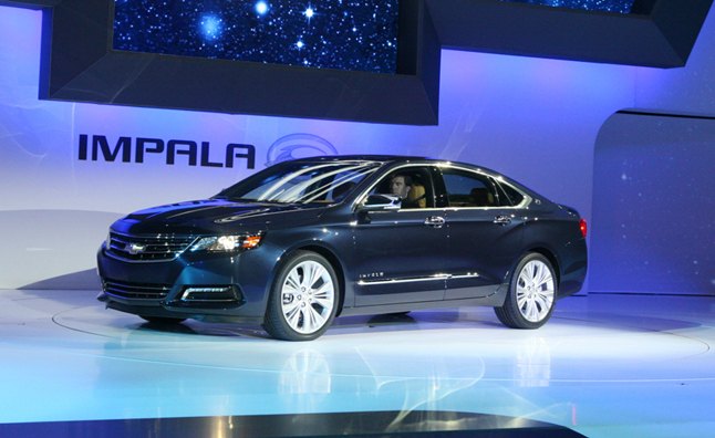 2013 chevy impala aims to shed fleet car stigma with camaro style 2012 ny auto show