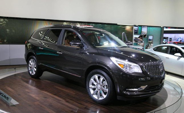 2013 Buick Enclave Debuts With Light Update: 2012 New York Auto Show