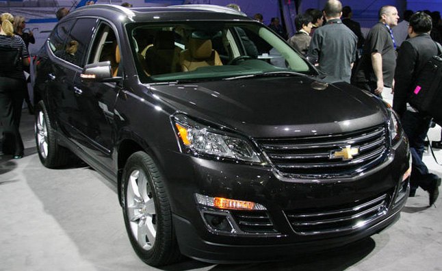 2013 Chevrolet Traverse Has Same Engine, New Look: 2012 New York Auto Show