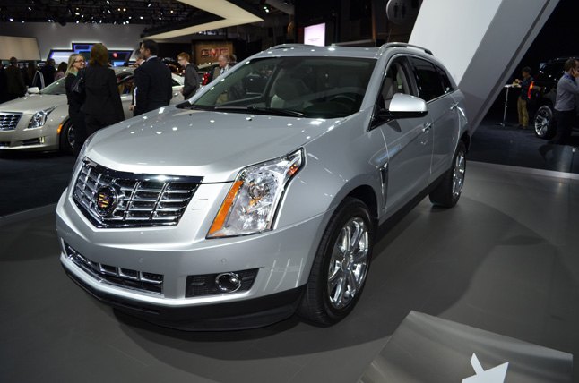 2013 cadillac srx features cue infotainment system 2012 new york auto show