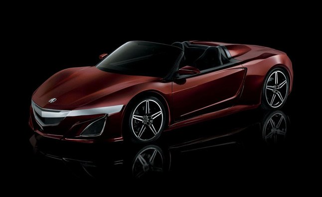acura nsx roadster unveiled for avengers movie