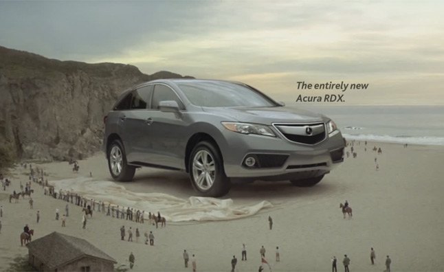 2013 acura rdx gets gullivers travels themed commercials