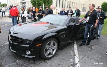 First 45th Anniversary Chevrolet Camaro Convertible Racks Up $150,000 at Auction