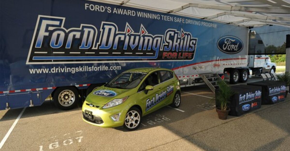 Ford Live Program Ford Driving Skills for Life Programs Offered Free to Teens | AutoGuide.com