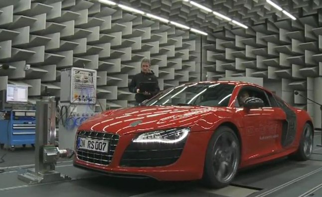 Audi R8 E-tron Sound Developed by Acoustic Engineers