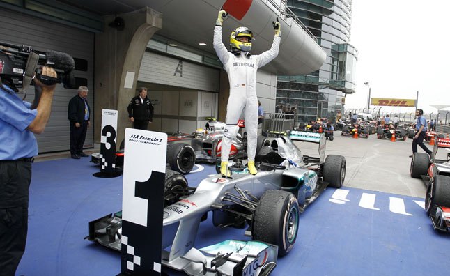 Nico Rosberg Delivers First Mercedes F1 Win Since 1955