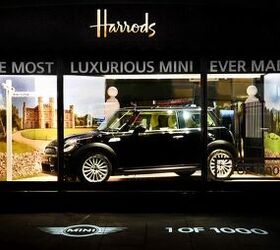 MINI Goodwood on Display at Harrods With Rolls-Royce Style
