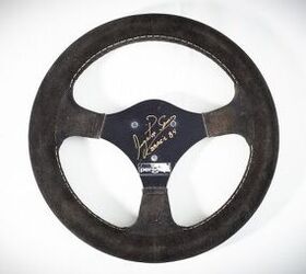 Ayrton Senna's Autographed Formula 1 Steering Wheel Up For Auction