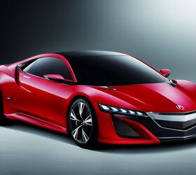 Acura NSX Concept Looks Stunning in Red