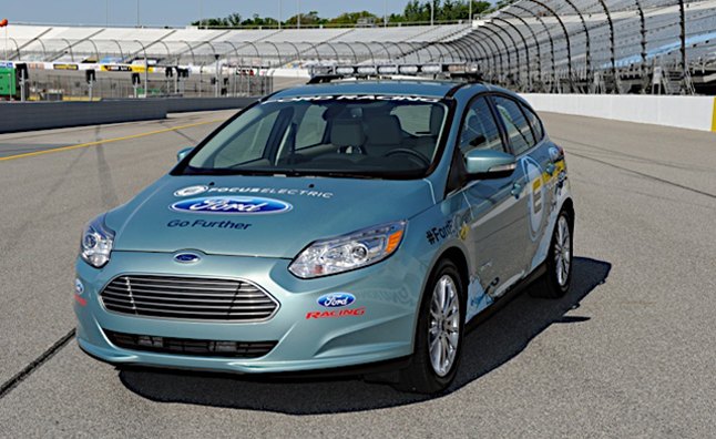 NASCAR Ford Focus Electric Pace Car Fully Revealed