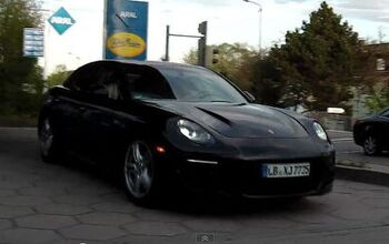 2013 Porsche Panamera Update Caught on Film