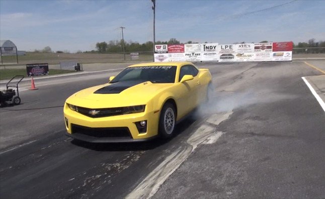 lingenfelter chevy camaro zl1 sets its sights on mustang gt500 video