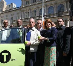 new york goes green with new boro taxi fleet