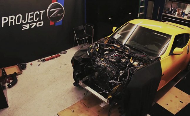 Nissan 370Z Crowdsourced Project Car Begins – Video