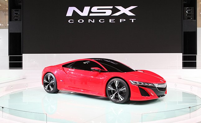 red acura nsx concept new photos from beijing auto show