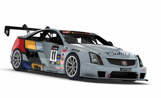 cadillac cts v coupe racecar makes virtual debut at iracing com