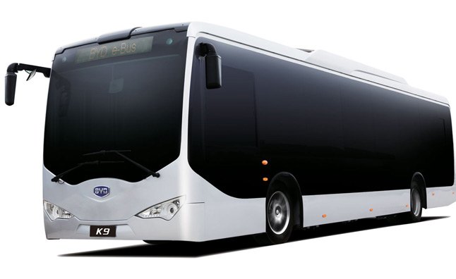 BYD Electric Buses Heading to Canada