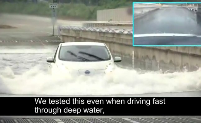Nissan Leaf Tested in Strange New Ways to Ensure Safety – Video