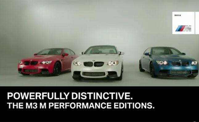 BMW Teases New 'M-Performance' M3 and M5 in Video