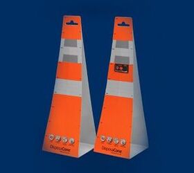DisposeaCones an Inexpensive Alternative to Traffic Cones – Video