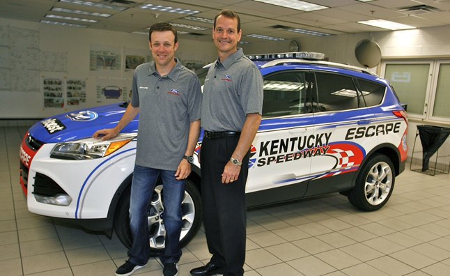 2013 Ford Escape Will Pace Three NASCAR Races at Kentucky Speedway