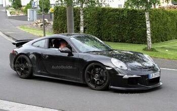 2013 Porsche 911 GT3 Near-Production Model in Spy Photos