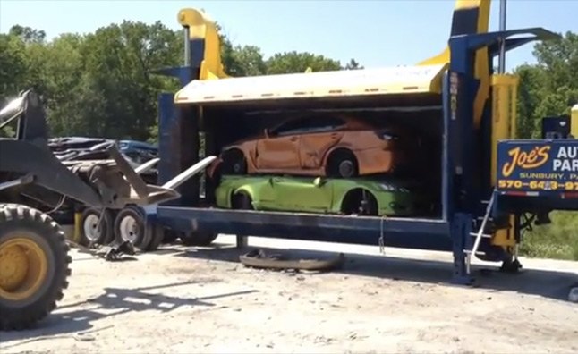Watch Lexus SEMA Cars Get Crushed – Video