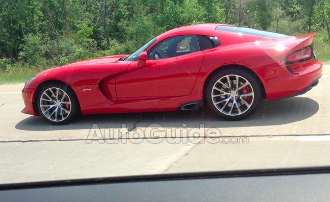 Sergio Marchionne Spied Driving SRT Viper on Memorial Day