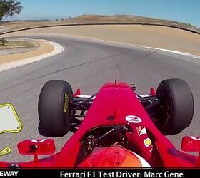 Watch a Ferrari F1 Driver Set Fastest Lap Record at Laguna Seca- Video