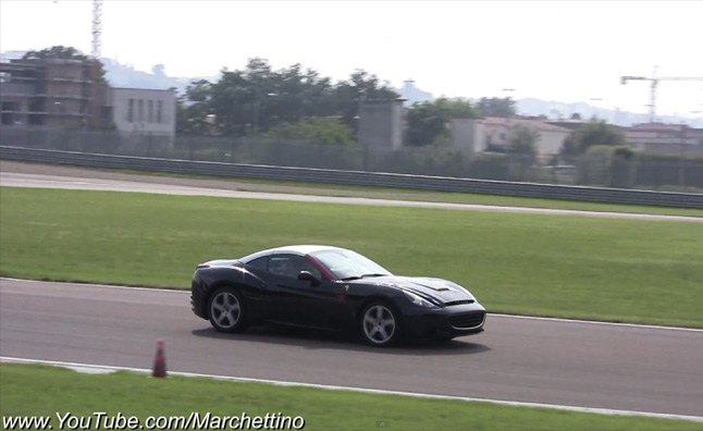 Ferrari California Turbo Spied Testing – Video