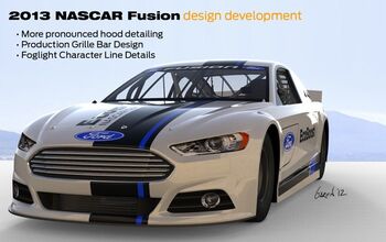 2013 NASCAR Ford Fusion Styling Tweaked… Again