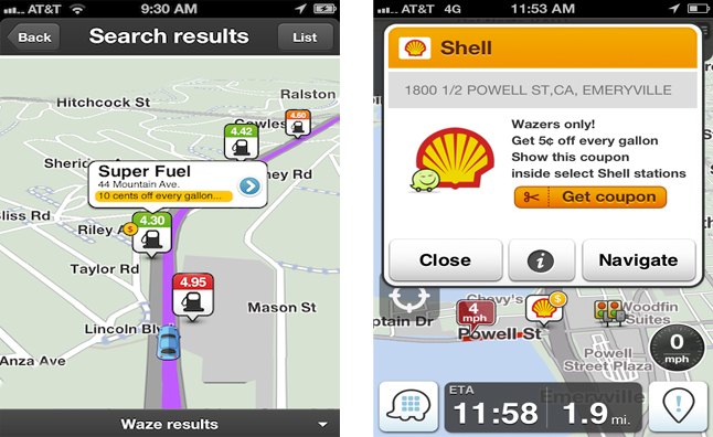 waze smartphone app now offers real time gas prices