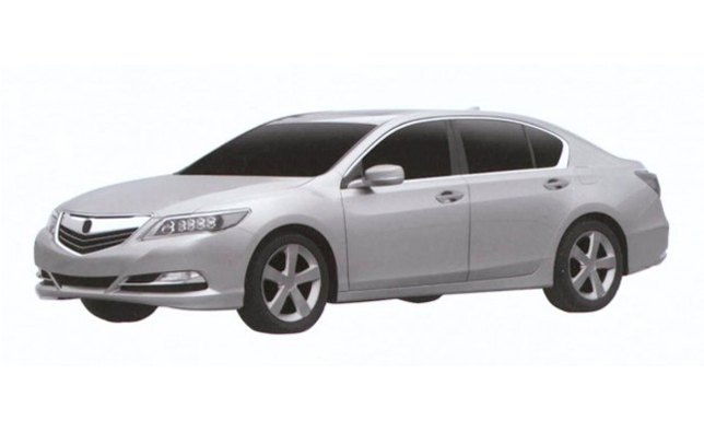 2013 Acura RLX Revealed in Patent Images