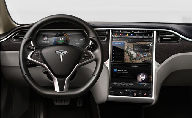 tesla model s to feature new digital dashboard