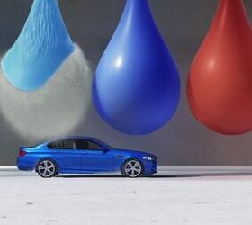 BMW M5 Recreates Slow-Motion Bullet in Video