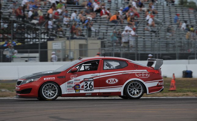 Kia Racing Optima Claims Its First Victory in World Challenge