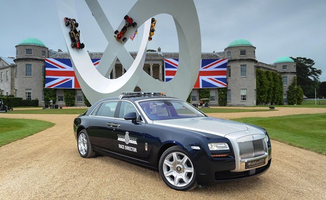 Rolls-Royce Ghost Long-Wheelbase is Race Directors Car at Goodwood
