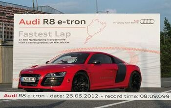 Audi R8 E-tron Sets Nurburgring EV Record